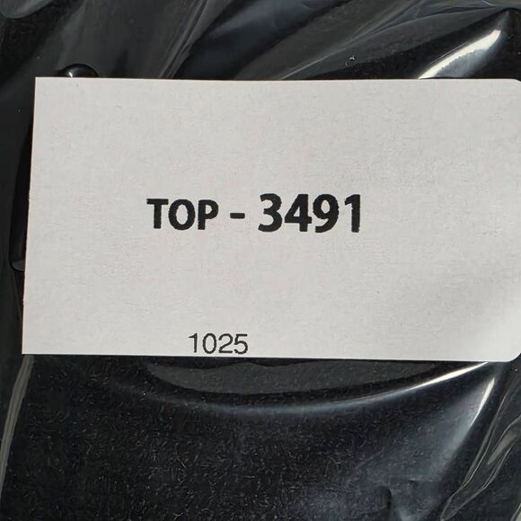 Debut S/M Black Balloon Sleeve Cropped Sweater NWT - Picture 8 of 8